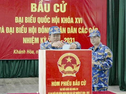 Đặc khu Trường Sa bầu cử sớm đại biểu Quốc hội khóa XVI và HĐND các cấp nhiệm kỳ 2026-2031