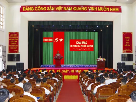 Lữ đoàn 189 khai mạc Hội thi Báo cáo viên giỏi năm 2026