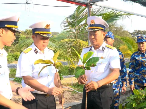 Phòng Hậu cần - Kỹ thuật Vùng 4 Hải quân phát động ươm, chiết, nhân giống 30.000 cây trồng