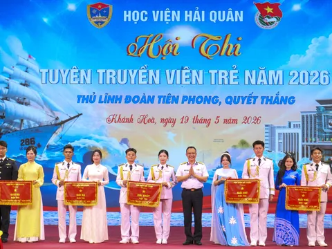 Ngọn lửa nhiệt huyết từ Hội thi tuyên truyền viên trẻ Học viện Hải quân năm 2026