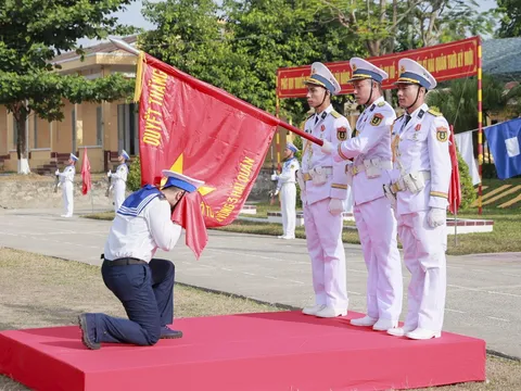 Vùng 3 Hải quân tổ chức Lễ tuyên thệ chiến sĩ mới năm 2026