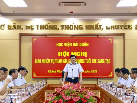 Khơi nguồn sáng tạo, vun đắp khát vọng chinh phục khoa học trong tuổi trẻ Học viện Hải quân