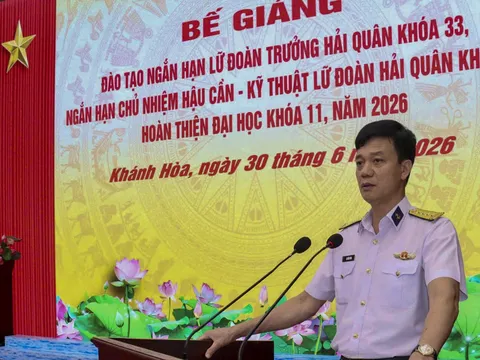 Học viện Hải quân bế giảng các lớp đào tạo ngắn hạn năm 2026