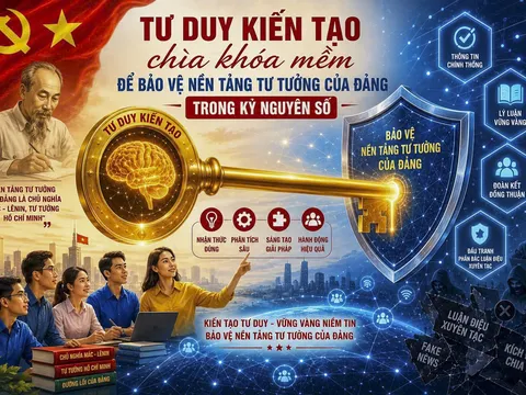 Tư duy kiến tạo - “Chìa khoá mềm” bảo vệ nền tảng tư tưởng của Đảng trong kỷ nguyên số