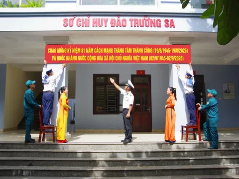 Trường Sa rộn ràng chào đón Tết Độc lập