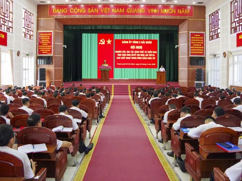 Vùng 2 Hải quân đưa nghị quyết vào hành động, vững vàng nơi tuyến đầu biển, đảo