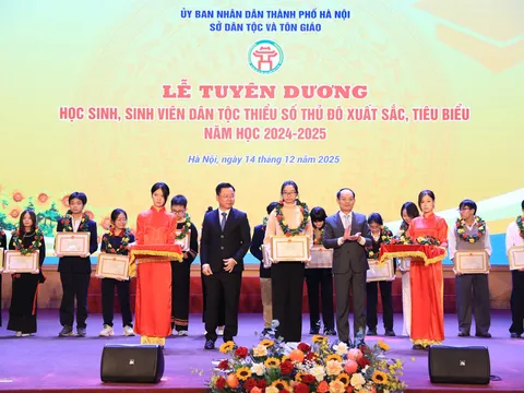 Tuyên dương học sinh, sinh viên dân tộc thiểu số Thủ đô năm học 2024–2025