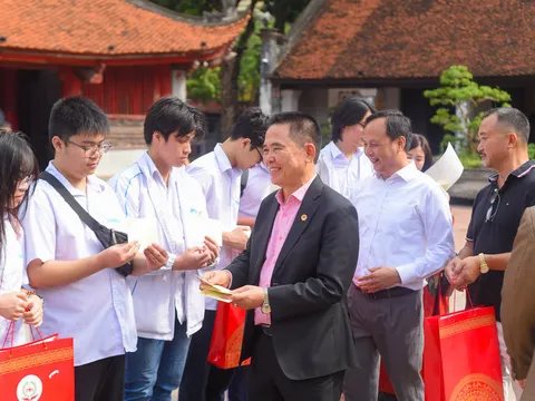 Quỹ Hỗ trợ Nhân tài Việt Nam tiếp lửa đội tuyển học sinh giỏi quốc gia môn Sinh học