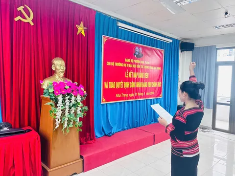Phát triển Đảng trong Trường Dự bị đại học dân tộc Trung ương Nha Trang
