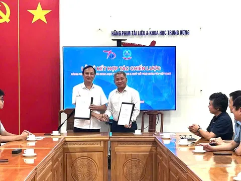 Quỹ Hỗ trợ Nhân tài Việt Nam ký kết hợp tác chiến lược với Hãng phim Tài liệu và Khoa học Trung Ương