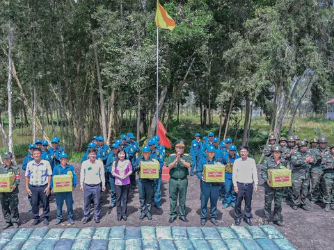 An Giang: Xã Gò Quao hoàn thành diễn tập chiến đấu phòng thủ năm 2026
