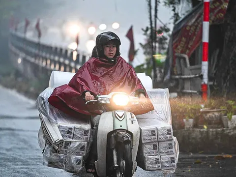 Miền Bắc còn mưa rào, nồm ẩm duy trì đến 25/2