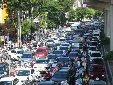 Dự kiến năm 2035, Hà Nội bắt đầu hạn chế xe cá nhân vào nội thành