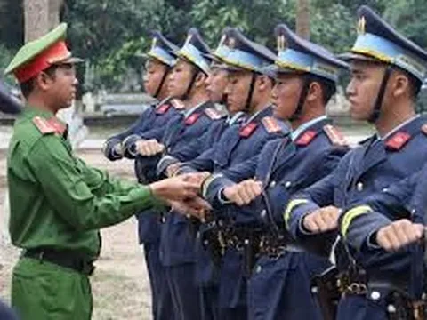 Bảng lương sĩ quan Công an tăng từ 1/7