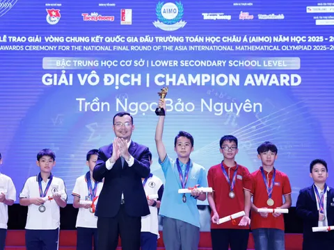 Gần 1.300 học sinh tranh tài tại Chung kết quốc gia Đấu trường Toán học châu Á 2026