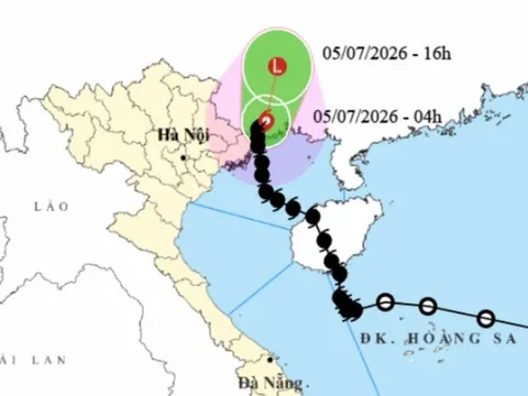 Hoàn lưu bão số 1 tiếp tục gây mưa lớn, gió mạnh tại Bắc Bộ