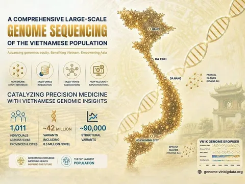 Hơn 1.000 bộ gene người Việt mở đường cho y học chính xác