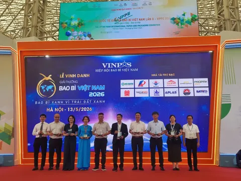 Trao giải thưởng bao bì Việt Nam 2026