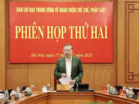 Tổng Bí thư Tô Lâm: Hoàn thiện thể chế, tháo gỡ ‘điểm nghẽn’ để tạo động lực phát triển đất nước