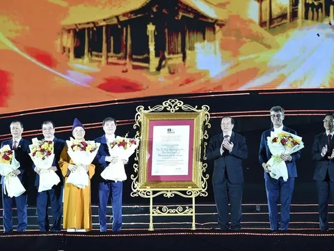 Quần thể di tích và danh thắng Yên Tử-Vĩnh Nghiêm-Côn Sơn, Kiếp Bạc đón nhận Bằng công nhận Di sản văn hóa thế giới