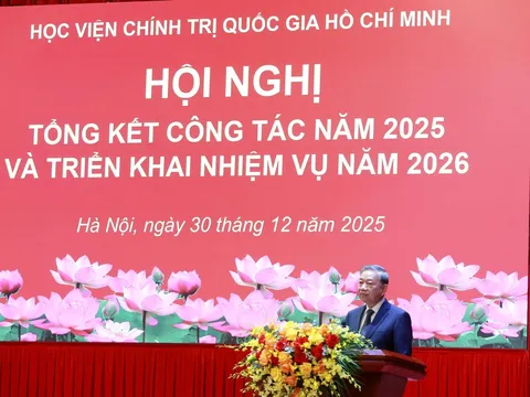 Tổng Bí thư Tô Lâm: Đổi mới công tác đào tạo cán bộ theo hướng thiết thực, hiệu quả