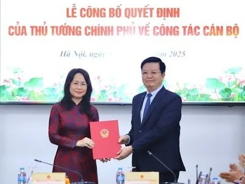 Bà Lâm Thị Phương Thanh giữ chức Thứ trưởng Thường trực Bộ Văn hóa, Thể thao và Du lịch