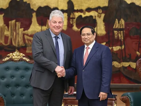 Thủ tướng Phạm Minh Chính tiếp lãnh đạo Tập đoàn bán dẫn ASML Hà Lan