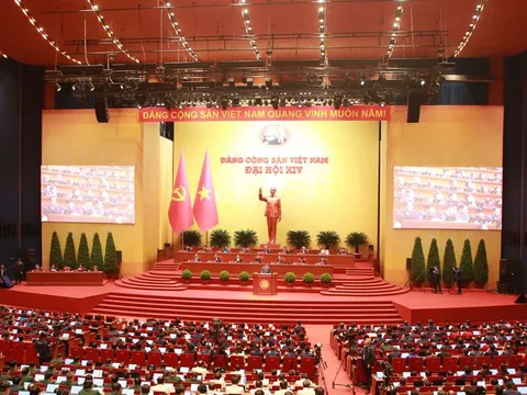 Sáng nay diễn ra phiên khai mạc chính thức Đại hội XIV của Đảng