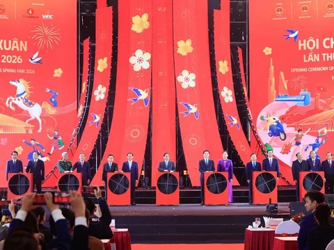 Sáng nay, Thủ tướng khai mạc Hội chợ Mùa Xuân 2026