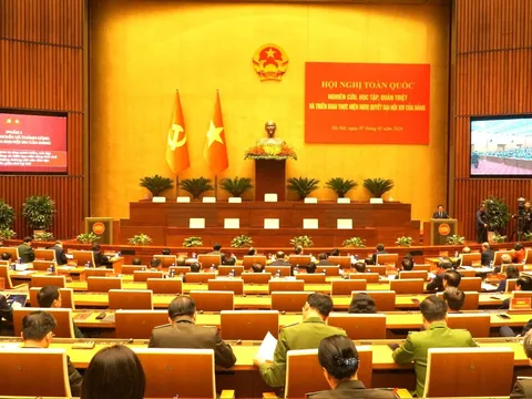 Hội nghị toàn quốc nghiên cứu, học tập, quán triệt và triển khai thực hiện Nghị quyết Đại hội XIV của Đảng
