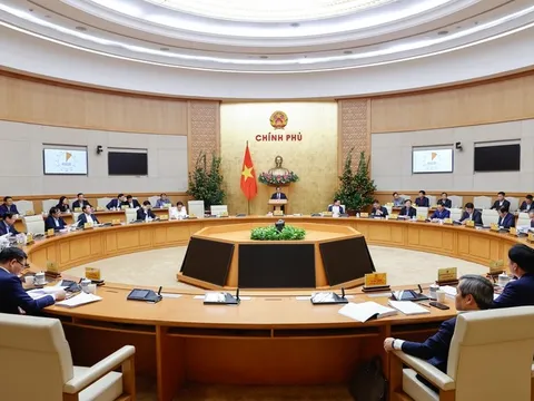 Phiên họp Chính phủ chuyên đề pháp luật tháng 2/2026 thảo luận 4 dự án Luật, 1 Nghị quyết