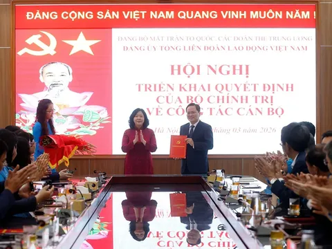 Ông Nguyễn Anh Tuấn được phân công giữ chức Bí thư Đảng ủy Tổng Liên đoàn Lao động Việt Nam