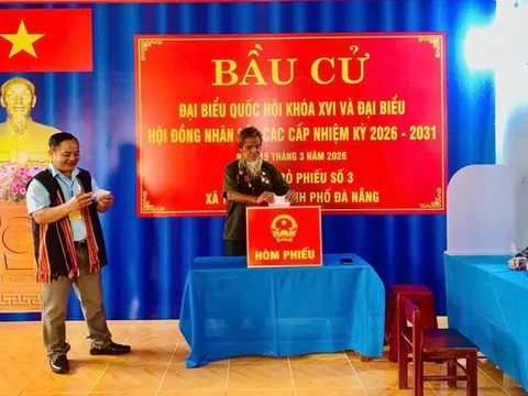 Nhiều địa phương đạt tỷ lệ cử tri bỏ phiếu trên 95% và sát 100%