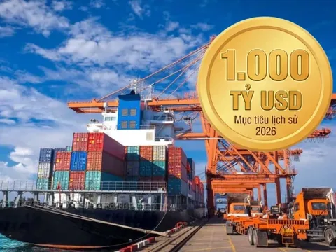 Công điện chỉ đạo các nhiệm vụ, giải pháp để tiếp tục thúc đẩy xuất khẩu năm 2026