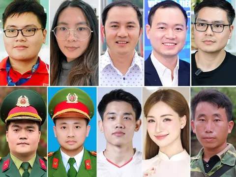 Điểm danh 10 gương mặt trẻ Việt Nam tiêu biểu
