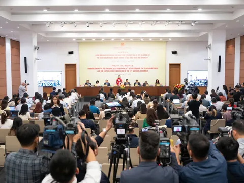 Họp báo công bố danh sách 500 người trúng cử đại biểu Quốc hội khóa XVI