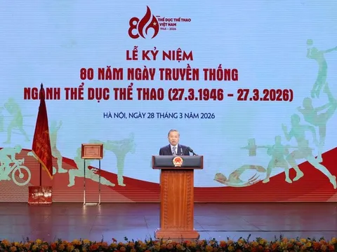 Hoàn thiện thể chế phát triển thể dục thể thao theo hướng hiện đại, đồng bộ, phát triển lâu dài