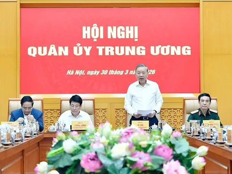 Tổng Bí thư Tô Lâm chủ trì Hội nghị Quân ủy Trung ương