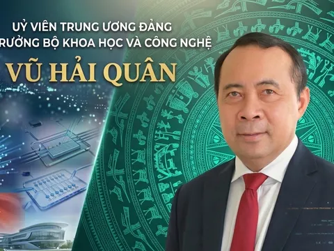 Quốc hội bổ nhiệm ông Vũ Hải Quân giữ chức Bộ trưởng Bộ Khoa học và Công nghệ