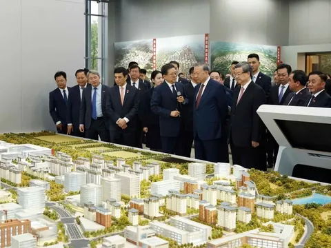 Tổng Bí thư, Chủ tịch nước Tô Lâm thăm Khu mới Hùng An, Trung Quốc