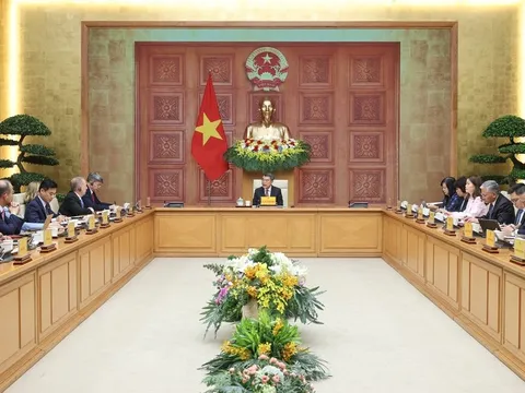 Thủ tướng Lê Minh Hưng làm việc với 52 doanh nghiệp hàng đầu của Hoa Kỳ