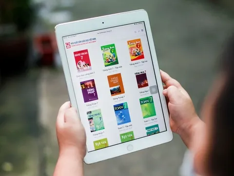 Sách giáo khoa điện tử không được chèn quảng cáo, nội dung kinh doanh