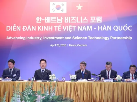 Nâng hợp tác Việt Nam -Hàn Quốc từ đối tác kinh tế-đầu tư sang đối tác cùng kiến tạo tương lai