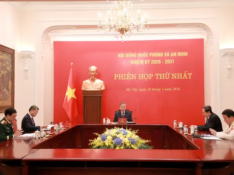 Tổng Bí thư, Chủ tịch nước Tô Lâm chủ trì phiên họp thứ nhất Hội đồng Quốc phòng và An ninh