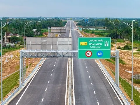 Sẽ thông xe gần 200km cao tốc từ Quảng Ngãi đến hầm Cù Mông vào trưa ngày 29/4