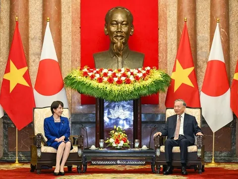 Tổng Bí thư, Chủ tịch nước Tô Lâm tiếp Thủ tướng Nhật Bản Takaichi Sanae