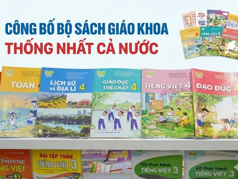 Bộ Giáo dục và Đào tạo cho biết lộ trình chi tiết triển khai thống nhất bộ sách giáo khoa trên phạm vi cả nước