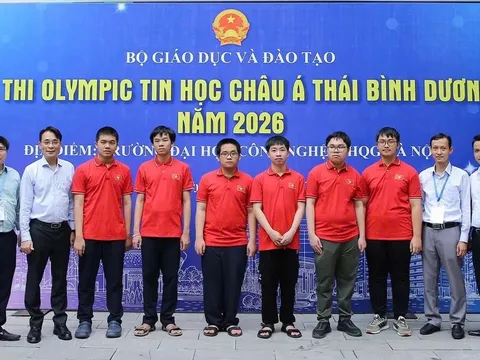 Việt Nam giành 2 Huy chương Vàng, 4 Huy chương Bạc tại Olympic Tin học Châu Á - Thái Bình Dương 2026