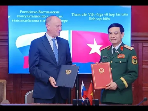 Việt Nam, Liên bang Nga đồng chủ trì Phiên họp tham vấn lần thứ hai trong lĩnh vực biển