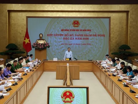 Phó Thủ tướng Thường trực Phạm Gia Túc chủ trì phiên họp của Hội đồng tư vấn đặc xá năm 2026